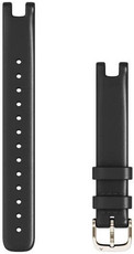 Leather strap Garmin 14mm (pro Lily), black V2