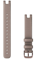 Garmin Strap Lily, leather, brown, bronze buckle