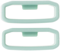 Silicone strap Garmin (pro Forerunner 745), green, 2ks
