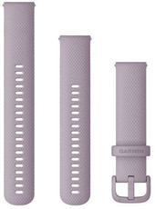 Garmin Strap Quick Release 20mm, silicone pink/purple, plastic buckle (S/M and L size)