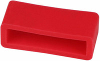 Silicone strap Ricardo, red