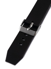 Unisex plastic black strap for watches P022
