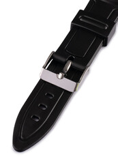 Unisex plastic black strap for watches P031