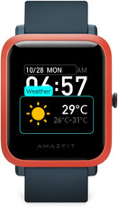 Amazfit Bip With Red Orange