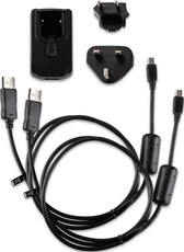 Garmin cable + AC adapter