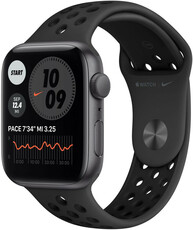 Apple Watch Nike SE GPS, 44mm, Space grey aluminium case with anthracite/black Nike sport strap