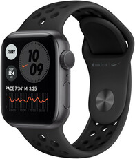 Apple Watch Nike Series 6 GPS, 40mm, Space Grey Aluminium Case with Anthracite/Black Nike Sport Band