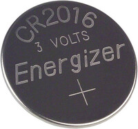 Lithium button cell Energizer 3V (type CR2016)