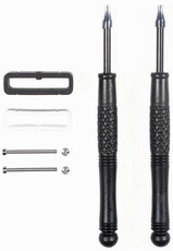 Set of two spare straps with spring bars for Vívoactive