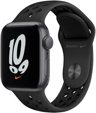 Apple Watch Nike SE GPS, 44mm, Space Grey Aluminium Case with Midnight Sport Band