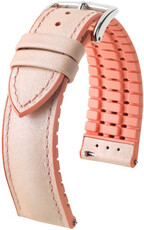 Beige-pink strap Hirsch Lindsey M 0922302122-2 (Natural rubber)