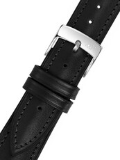 Black leather strap Morellato Donatello 5537D43.019 M