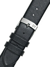 Black leather strap Morellato Micra Evoque EC 5200875.019 M