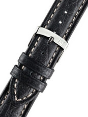 Black leather strap Morellato Kuga 3689A38.019 M