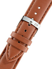 Brown leather strap Morellato Twingo 1877875.037 M