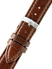Leather strap Morellato Gelso 4219A97.032 M, Brown, eco-leather