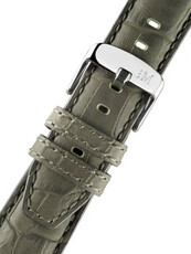 Leather strap Morellato Soccer M 4497B44.073, Green, eco-leather