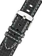 Grey black strap Morellato Biking 3586977.891 M (eco-leather, plastic/rubber)