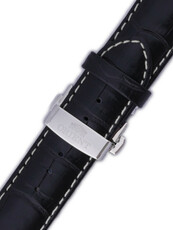 Leather strap Orient UDCVWSB 24mm (for the model FETAC), black