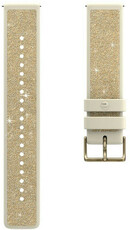 POLAR strap 20mm with krystaly With golden