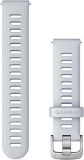 Silicone strap Garmin 18mm (pro Venu 2S, Vívoactive 4S, Vívomove 3S aj), White, Quick Release