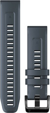 Silicone strap Garmin 22mm (pro Garmin Fenix 8/7/6 (47mm), Epix 2 aj.), Blue V2, QuickFit