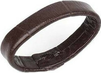 Dark Brown Leather Watch Loop