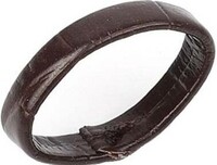 Dark Brown Leather Watch Loop