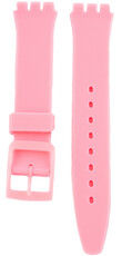 Unisex pink silicone strap pro watches Swatch