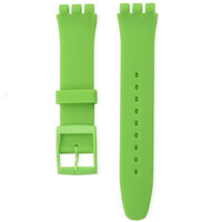 Unisex green silicone strap pro watches Swatch