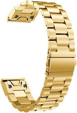 Strap pro Garmin - QuickFit 20, steely, golden
