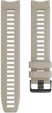 Strap pro Garmin Instinct, silicone, grey, black clasp