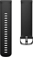 Silicone strap Ricardo 20mm (pro Garmin Venu, Venu Sq, Venu 2 plus aj.), black V1, Quick Release