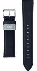 Leather strap Casio 10634890 22mm (pro Casio EQB-1200AT), Blue