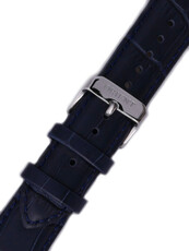Leather strap Orient UL016013J0 22mm (for the model RA-AG00), Blue