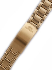 Stainless steel bracelet Orient KDBAVGG 18mm (for model BEM5E), gold