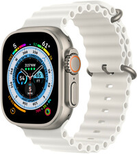 Apple Watch Ultra, GPS + Cellular, 49mm, White "Ocean Band"