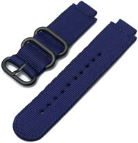 Strap pro Casio G-Shock, nylon, blue, black clasp (pro modely GM-110/GA-2100, GA-110, DW-5600)
