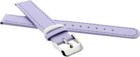 Children's Leather Strap 14 mm, Purple, Steel Buckle