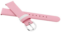 Faux leather strap JVD RJ7200.1 16mm, pink, children's