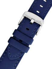 Leather strap Morellato Capri 5761D82.062 M, Blue, recycled material