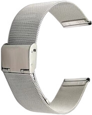 Ricardo Milano, silver steely milanese tah