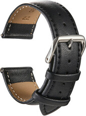 Ricardo Imola, leather strap, black, silver clasp