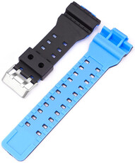 Plastic strap Ricardo 16mm (pro Casio G-Shock GA-100, GA-110, GD-120, GLS-100), black V7