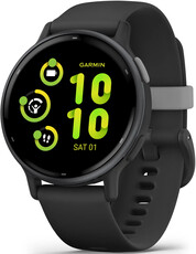 Garmin Vivoactive 5, Slate/ Black, Silicone Band