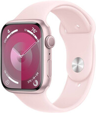 Apple Watch Series 9, GPS, 41mm Pouzdro z růžového hliníku, sportovní řemínek L/M