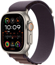 Apple Watch Ultra 2 GPS + Cellular, 49mm titanové pouzdro s indigo alpským tahem - S