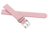 Faux leather strap JVD RJ7216.2 15mm, pink, children's