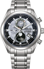 Citizen Sports Eco-Drive Radio Controlled Tsuki-yomi Moonphase Super Titanium BY1010-81H