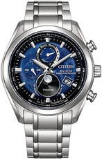 Citizen Sports Eco-Drive Radio Controlled Tsuki-yomi Moonphase Super Titanium BY1010-81L